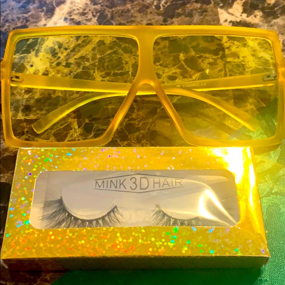 Lashes and Glasses